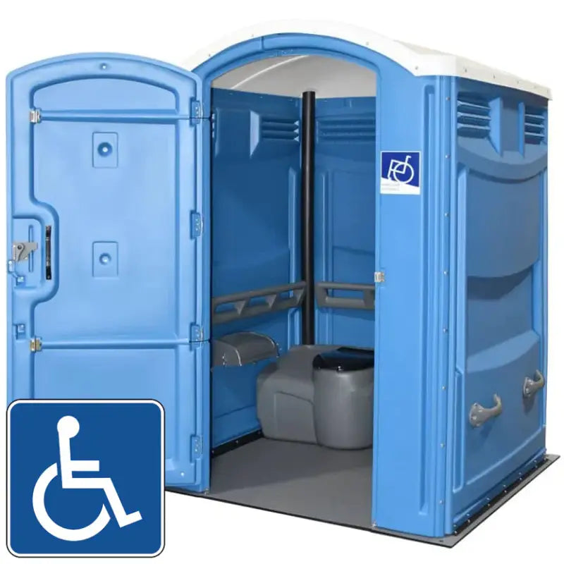Handicap-toiletkabine (Luksus model m. håndvask) - Udlejning
