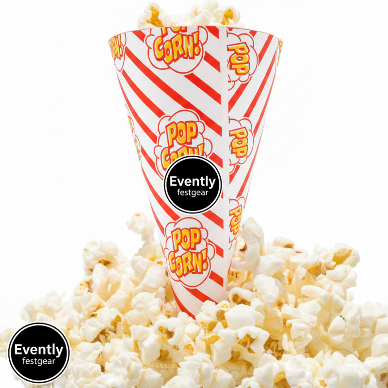 Popcorn-kræmmerhuse (250 stk. / 0,7 liter)