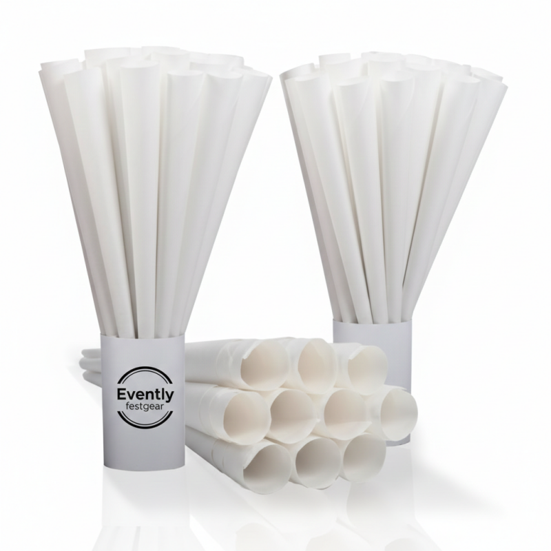 Sikre Candyflosspinde i Papir – 100 stk.