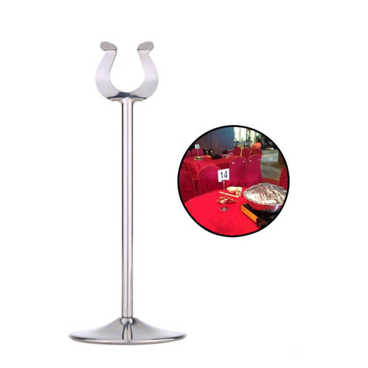 Menu- og Bordnummerholder – Højde 20 cm til Leje