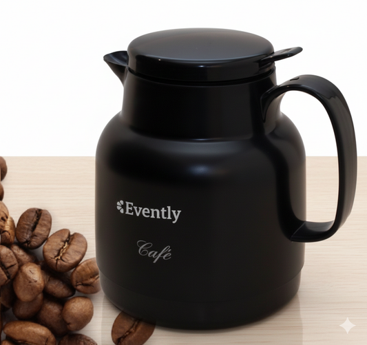 Klassisk Termokande til Kaffe – Hold Kaffen Varm Længere — Sort