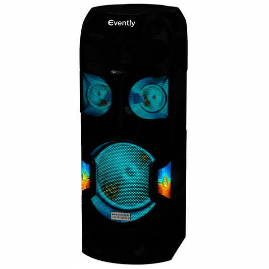 Sony MHC-V73D Partyhøjtaler (500W) – 360° lyd og lys til den ultimative fest