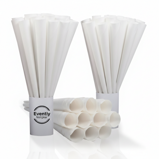 Sikre Candyflosspinde i Papir – 100 stk.
