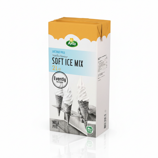 Matilde Softice Mix (2 liter) – Den klassiske vaniljesmag