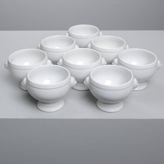 Rejeskål – Løvehovede Porcelæn